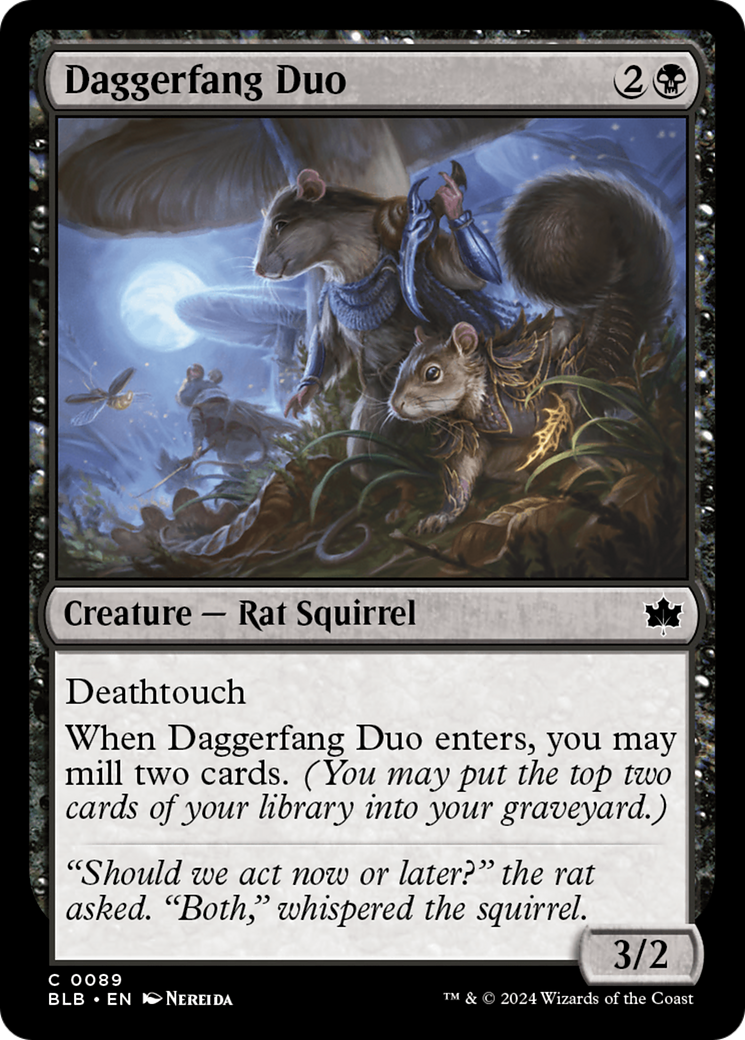 Daggerfang Duo [Bloomburrow] - Magic: The Gathering - Card Brawlers | Quebec | Canada |