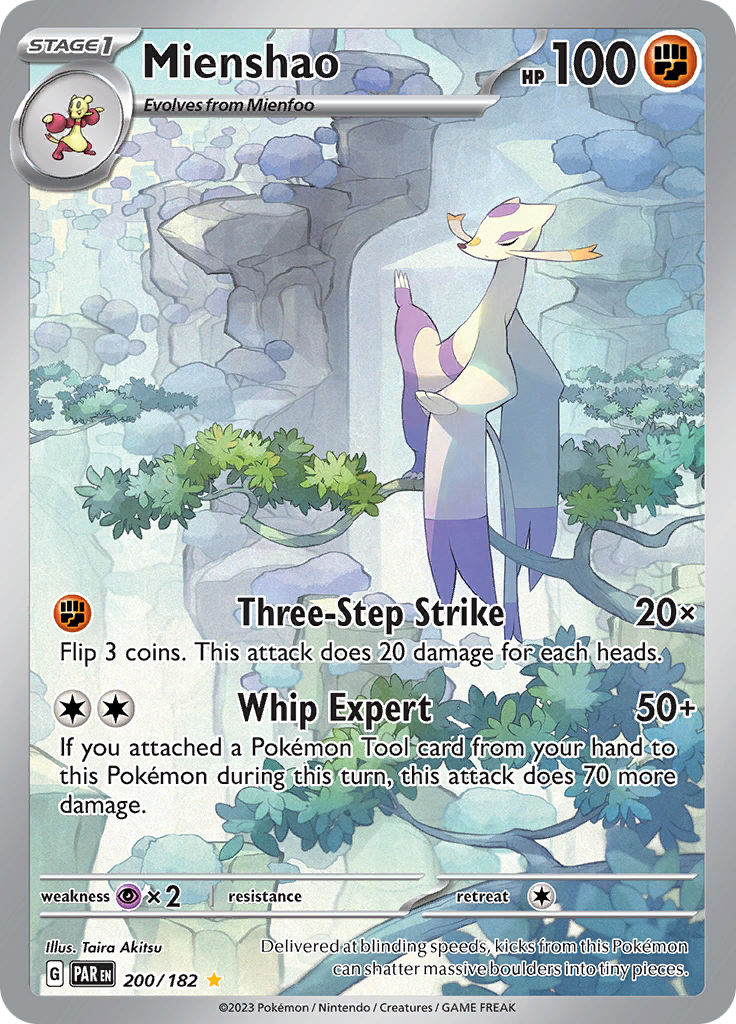 Mienshao (200/182) [Scarlet & Violet: Paradox Rift] - Pokémon - Card Brawlers | Quebec | Canada |