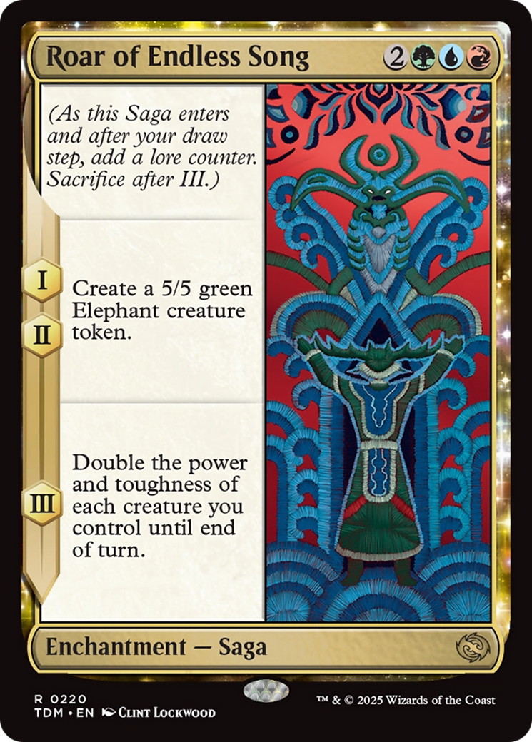 Roar of Endless Song [Tarkir: Dragonstorm] - Magic: The Gathering - Card Brawlers | Quebec | Canada |