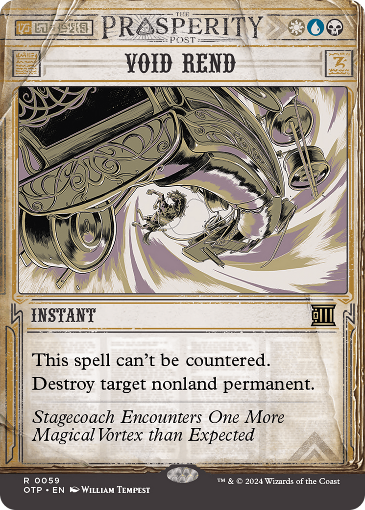 Void Rend [Outlaws of Thunder Junction: Breaking News] - Magic: The Gathering - Card Brawlers | Quebec | Canada |