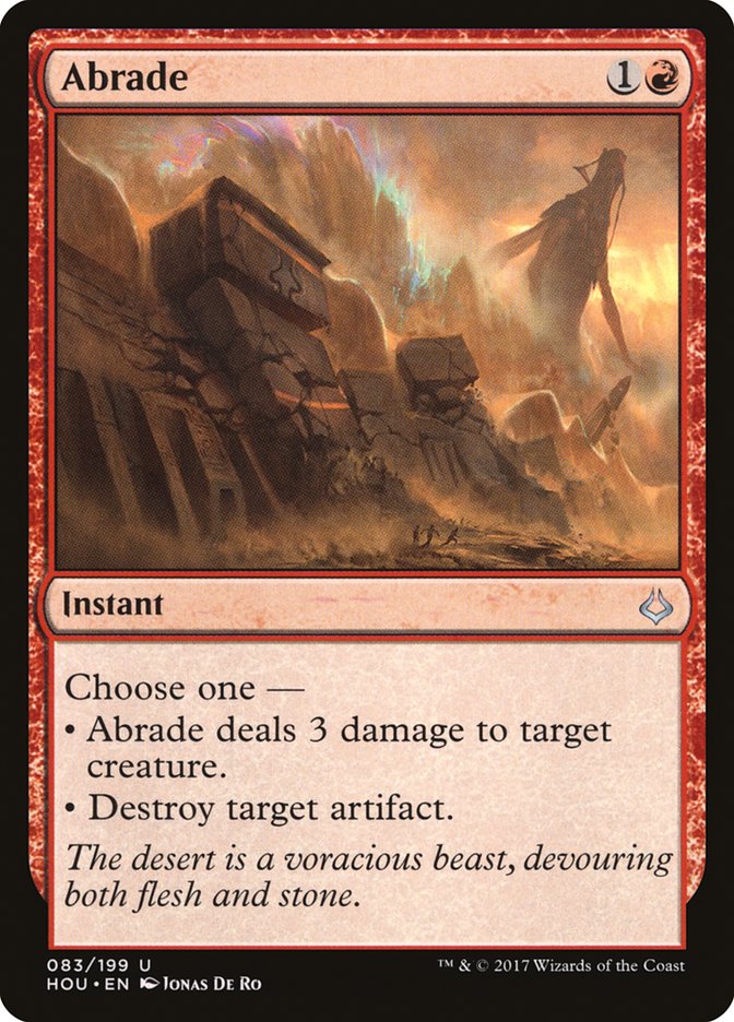 Abrade [Hour of Devastation] - Magic: The Gathering - Card Brawlers | Quebec | Canada |