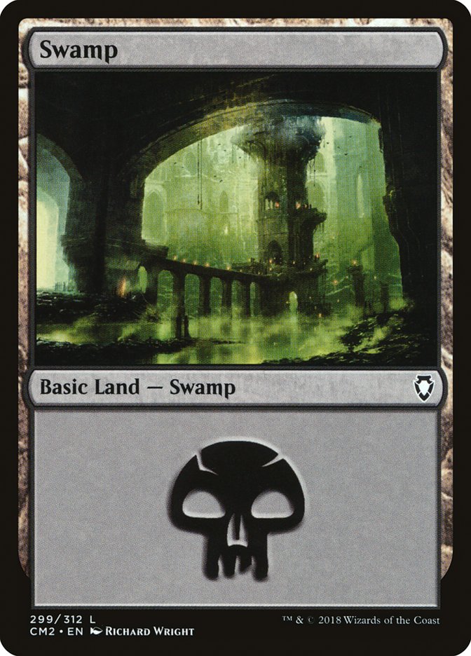 Swamp (299) [Commander Anthology Volume II] - Magic: The Gathering - Card Brawlers | Quebec | Canada |
