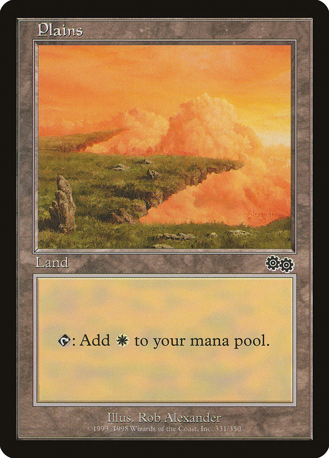 Plains (331) [Urza's Saga] - Magic: The Gathering - Card Brawlers | Quebec | Canada |