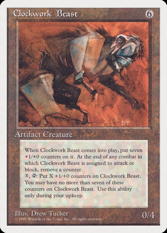 Clockwork Beast [Rivals Quick Start Set] - Magic: The Gathering - Card Brawlers | Quebec | Canada |