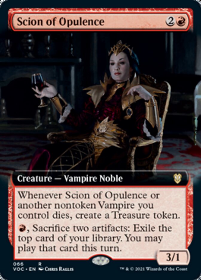 Scion of Opulence (Extended Art) [Innistrad: Crimson Vow Commander] - Magic: The Gathering - Card Brawlers | Quebec | Canada |