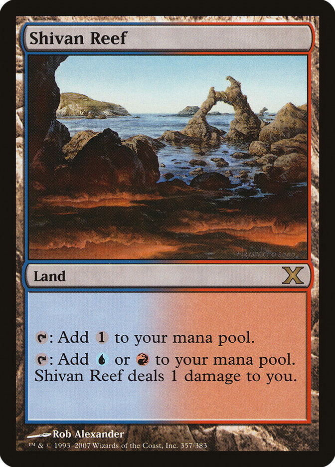 Shivan Reef [Tenth Edition] - Magic: The Gathering - Card Brawlers | Quebec | Canada |