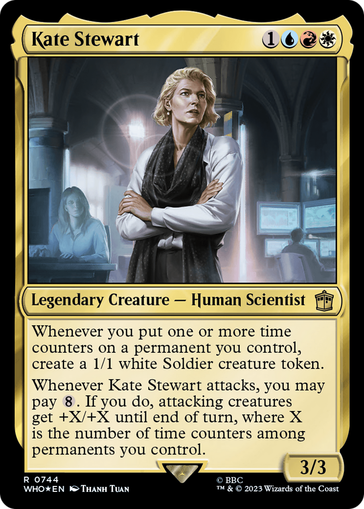 Kate Stewart (Surge Foil) [Doctor Who] - Magic: The Gathering - Card Brawlers | Quebec | Canada |