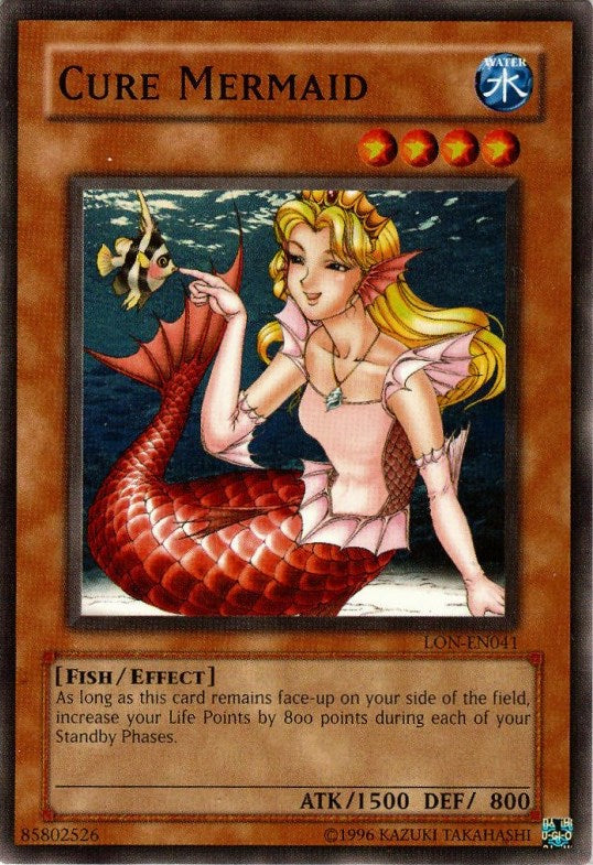 Cure Mermaid [LON-EN041] Common - Yu-Gi-Oh! - Card Brawlers | Quebec | Canada |
