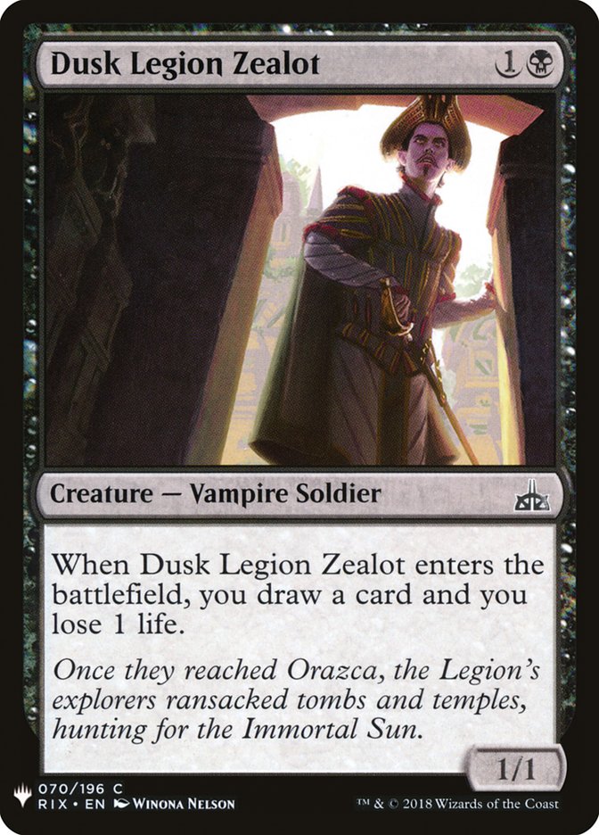 Dusk Legion Zealot [Mystery Booster] - Magic: The Gathering - Card Brawlers | Quebec | Canada |