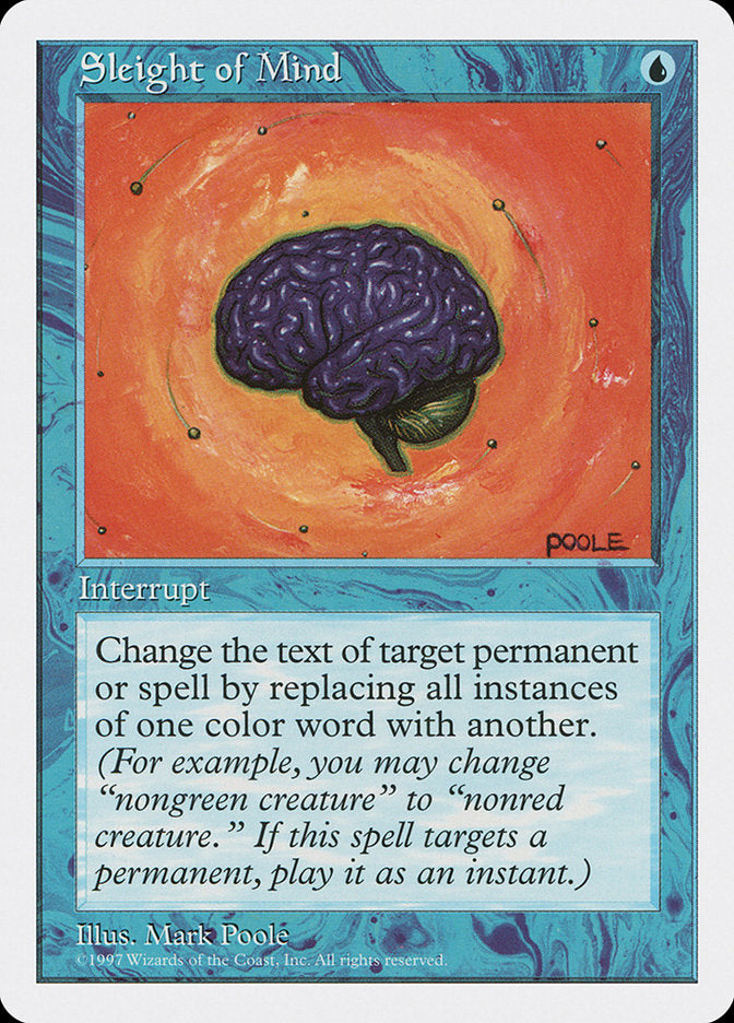 Sleight of Mind [Fifth Edition] - Magic: The Gathering - Card Brawlers | Quebec | Canada |