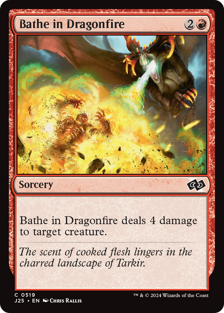 Bathe in Dragonfire [Foundations Jumpstart] - Magic: The Gathering - Card Brawlers | Quebec | Canada |