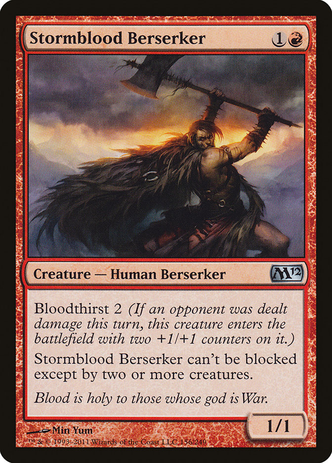 Stormblood Berserker [Magic 2012] - Magic: The Gathering - Card Brawlers | Quebec | Canada |