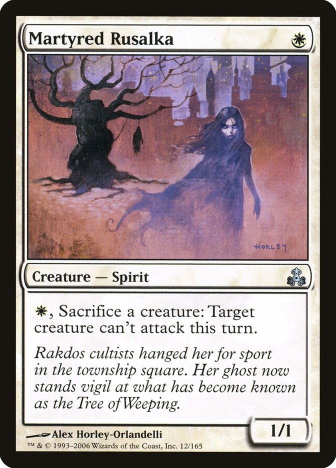 Martyred Rusalka [Guildpact] - Magic: The Gathering - Card Brawlers | Quebec | Canada |