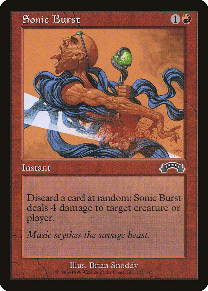 Sonic Burst [Exodus] - Magic: The Gathering - Card Brawlers | Quebec | Canada |