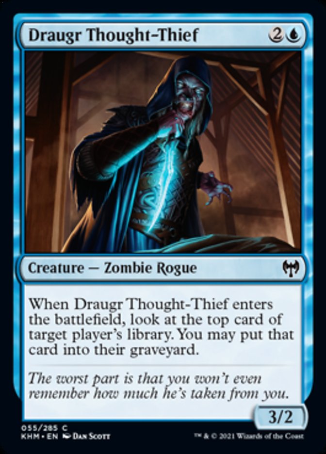Draugr Thought-Thief [Kaldheim] - Magic: The Gathering - Card Brawlers | Quebec | Canada |