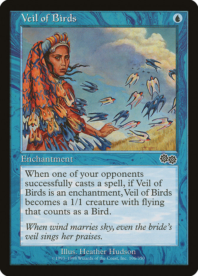 Veil of Birds [Urza's Saga] - Magic: The Gathering - Card Brawlers | Quebec | Canada |