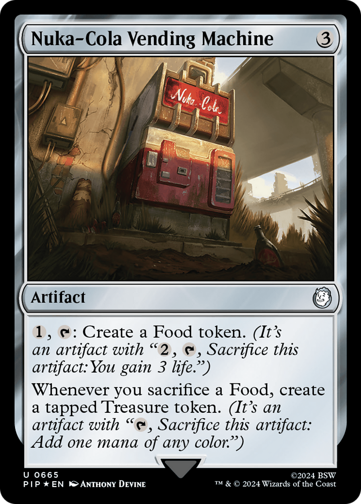 Nuka-Cola Vending Machine (Surge Foil) [Fallout] - Magic: The Gathering - Card Brawlers | Quebec | Canada |