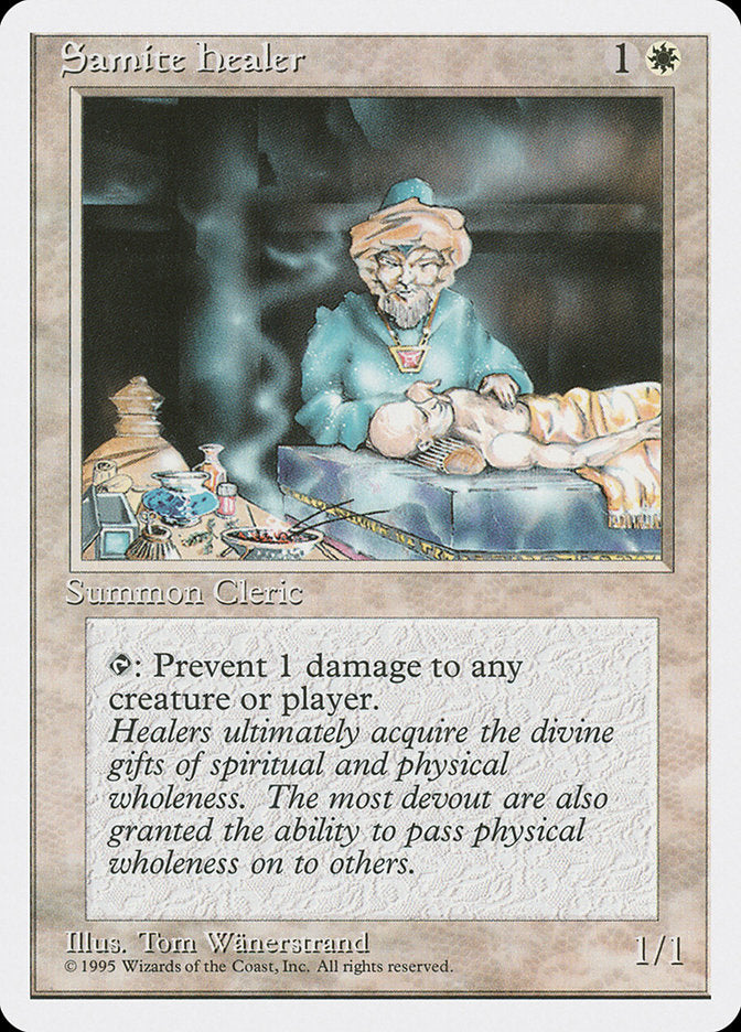 Samite Healer [Fourth Edition] - Magic: The Gathering - Card Brawlers | Quebec | Canada |