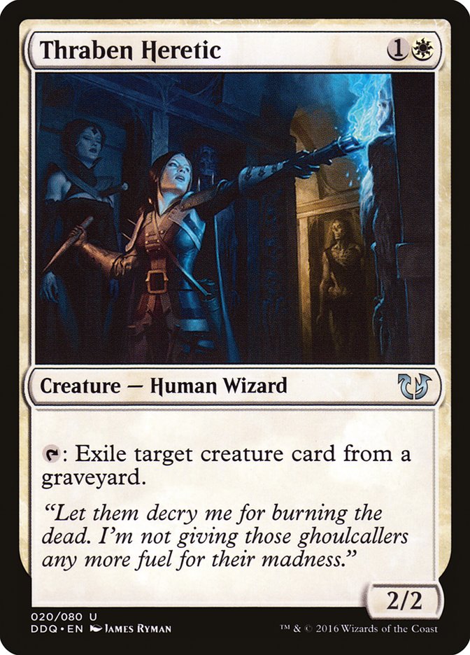 Thraben Heretic [Duel Decks: Blessed vs. Cursed] - Magic: The Gathering - Card Brawlers | Quebec | Canada |
