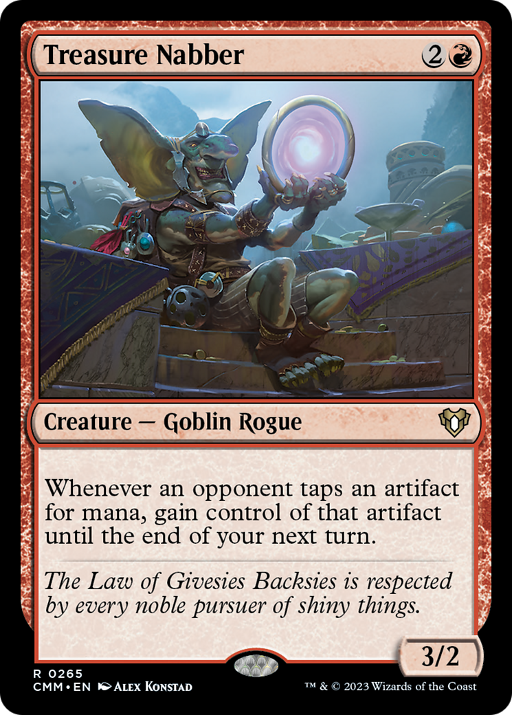 Treasure Nabber [Commander Masters] - Magic: The Gathering - Card Brawlers | Quebec | Canada |