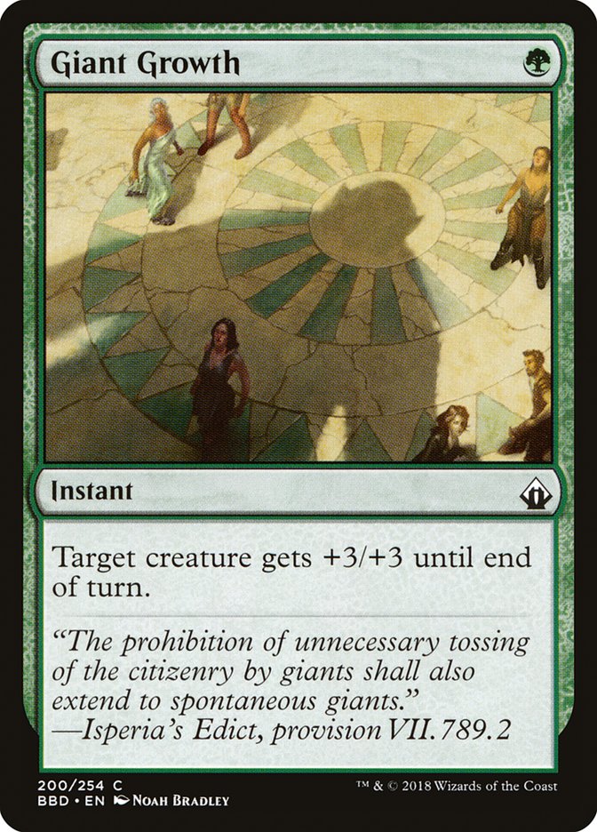 Giant Growth [Battlebond] - Magic: The Gathering - Card Brawlers | Quebec | Canada |