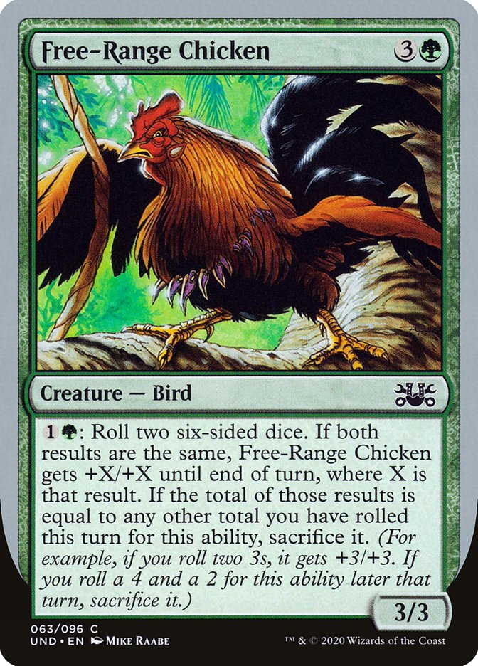 Free-Range Chicken [Unsanctioned] - Magic: The Gathering - Card Brawlers | Quebec | Canada |
