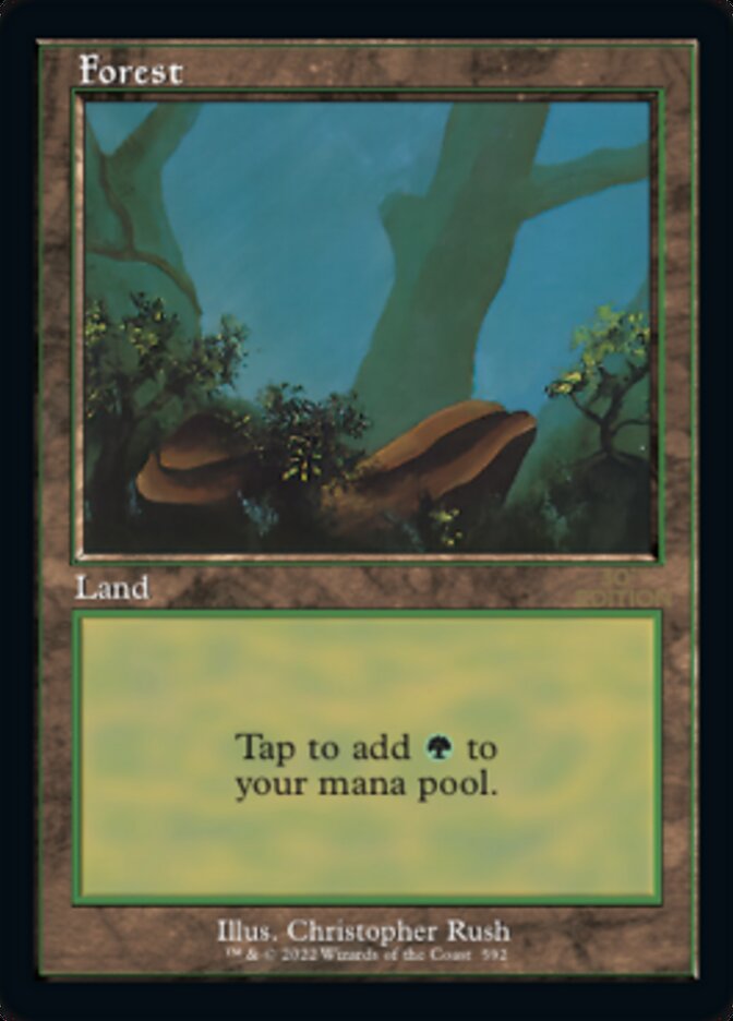 Forest (Retro) (592) [30th Anniversary Edition] - Magic: The Gathering - Card Brawlers | Quebec | Canada |