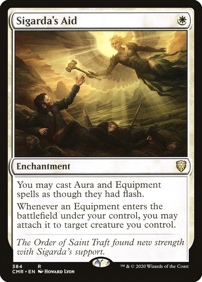Sigarda's Aid [Commander Legends] - Magic: The Gathering - Card Brawlers | Quebec | Canada |