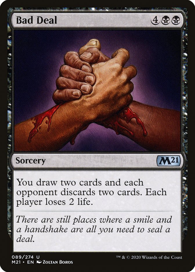 Bad Deal [Core Set 2021] - Magic: The Gathering - Card Brawlers | Quebec | Canada |