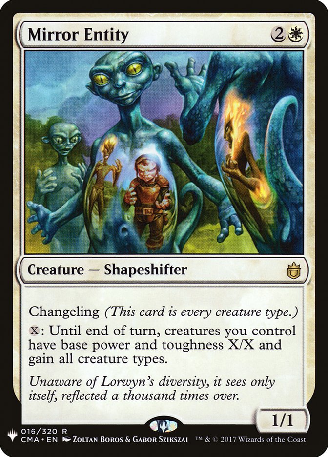 Mirror Entity (CMA) [The List] - Magic: The Gathering - Card Brawlers | Quebec | Canada |