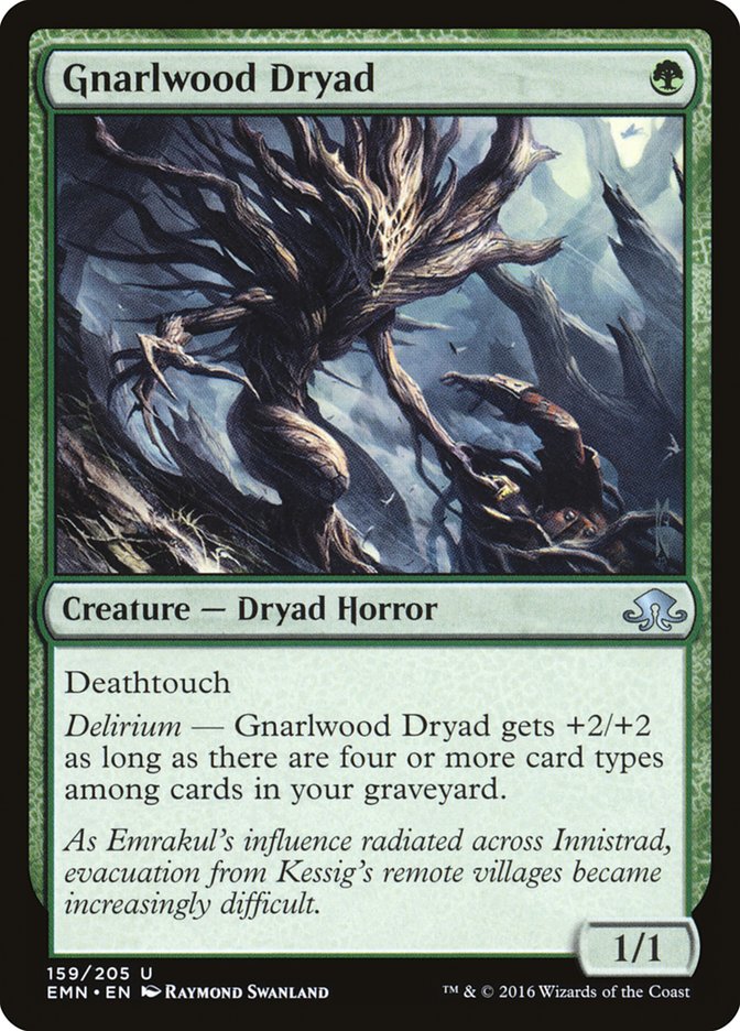 Gnarlwood Dryad [Eldritch Moon] - Magic: The Gathering - Card Brawlers | Quebec | Canada |