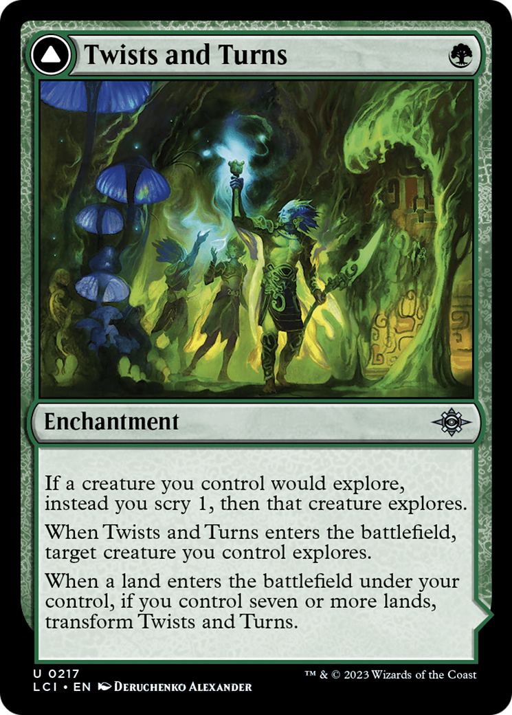 Twists and Turns // Mycoid Maze [The Lost Caverns of Ixalan] - Magic: The Gathering - Card Brawlers | Quebec | Canada |