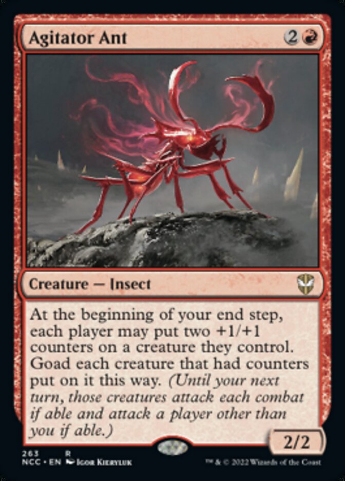 Agitator Ant [Streets of New Capenna Commander] - Magic: The Gathering - Card Brawlers | Quebec | Canada |