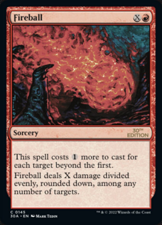Fireball [30th Anniversary Edition] - Magic: The Gathering - Card Brawlers | Quebec | Canada |