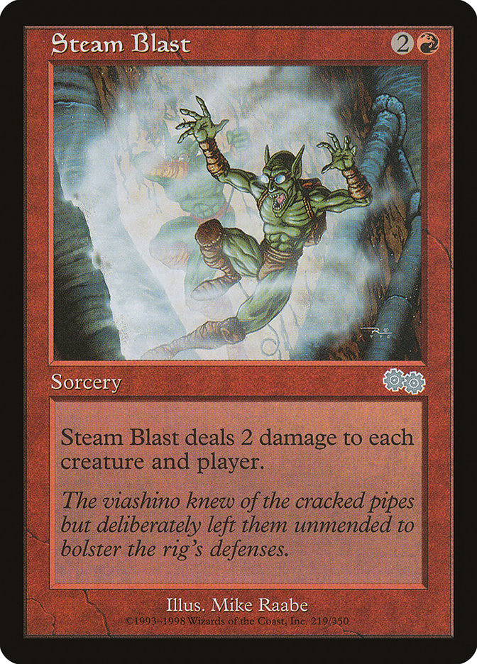Steam Blast [Urza's Saga] - Magic: The Gathering - Card Brawlers | Quebec | Canada |