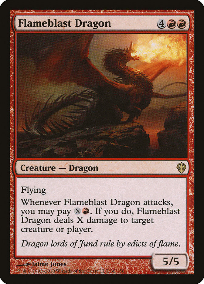 Flameblast Dragon [Archenemy] - Magic: The Gathering - Card Brawlers | Quebec | Canada |
