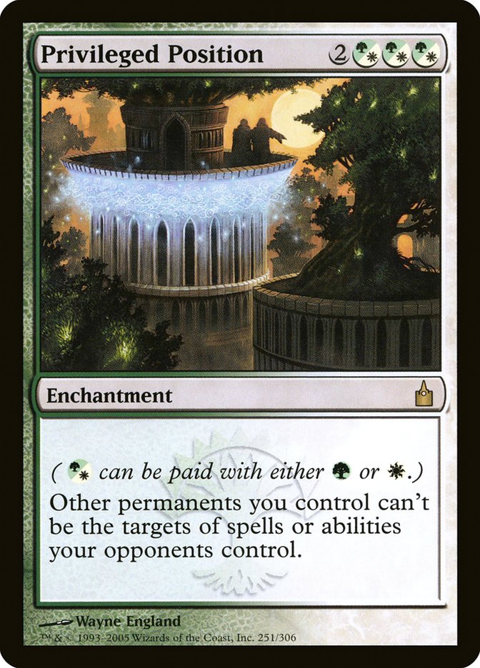 Privileged Position [Ravnica: City of Guilds] - Magic: The Gathering - Card Brawlers | Quebec | Canada |