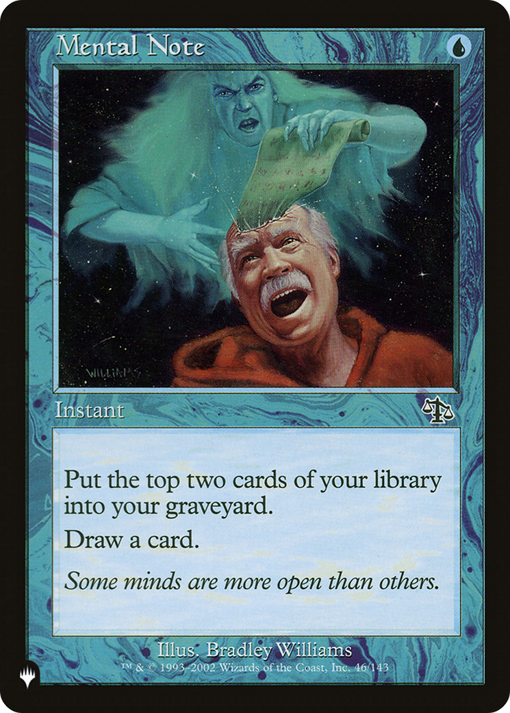 Mental Note [The List] - Magic: The Gathering - Card Brawlers | Quebec | Canada |