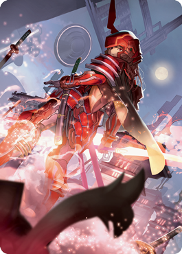 Peerless Samurai Art Card [Kamigawa: Neon Dynasty Art Series] - Magic: The Gathering - Card Brawlers | Quebec | Canada |