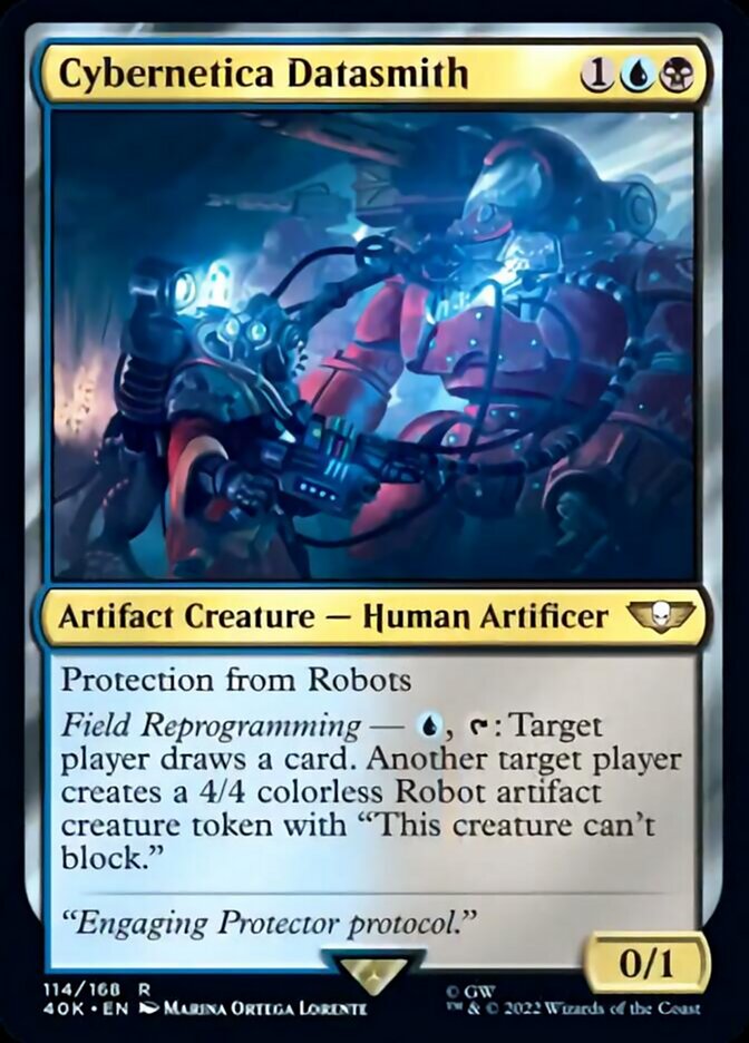 Cybernetica Datasmith (Surge Foil) [Warhammer 40,000] - Magic: The Gathering - Card Brawlers | Quebec | Canada |