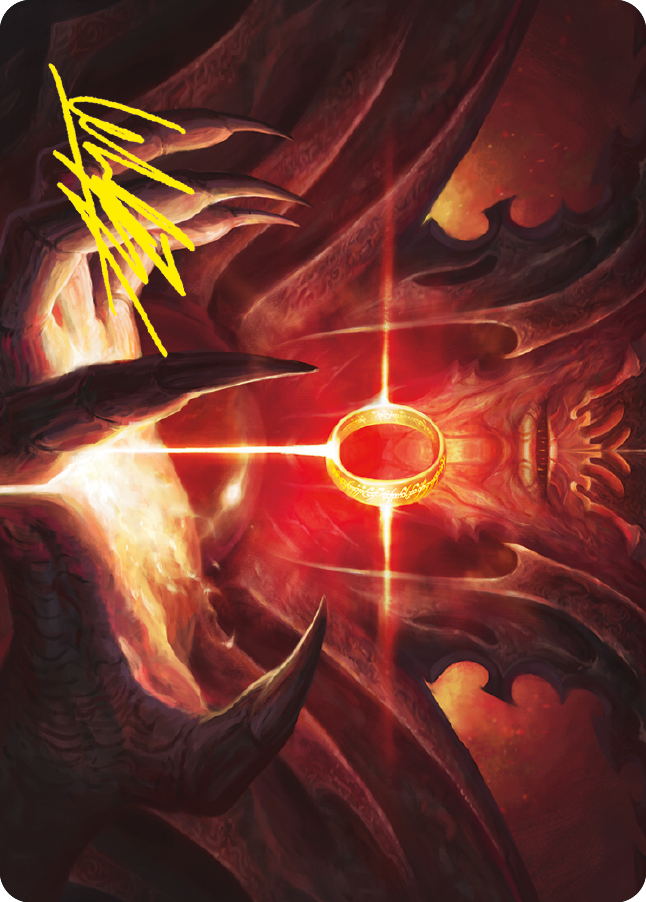 Sol Ring Art Card (Gold-Stamped Signature) [The Lord of the Rings: Tales of Middle-earth Art Series] - Magic: The Gathering - Card Brawlers | Quebec | Canada |