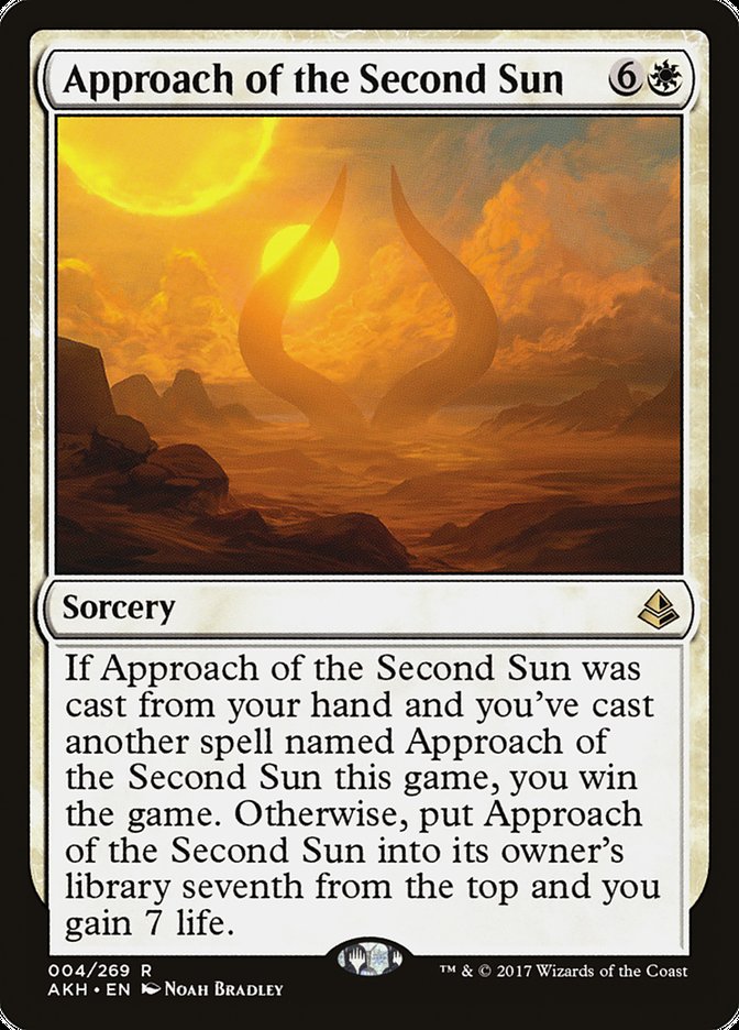 Approach of the Second Sun [Amonkhet] - Magic: The Gathering - Card Brawlers | Quebec | Canada |
