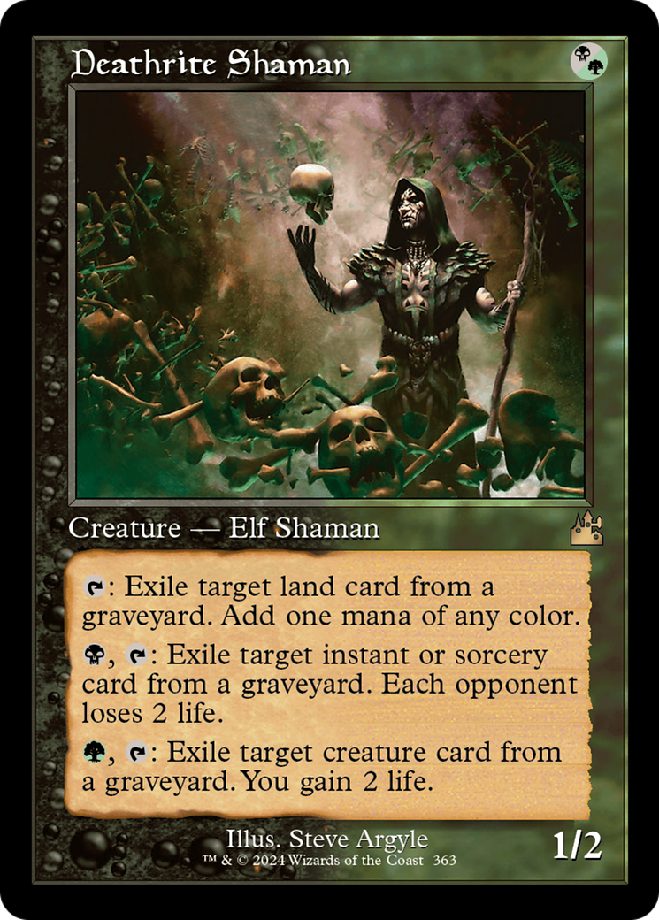 Deathrite Shaman (Retro Frame) [Ravnica Remastered] - Magic: The Gathering - Card Brawlers | Quebec | Canada |