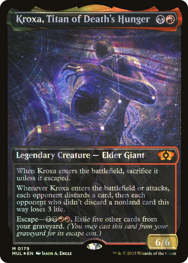 Kroxa, Titan of Death's Hunger (Halo Foil) [Multiverse Legends] - Magic: The Gathering - Card Brawlers | Quebec | Canada |