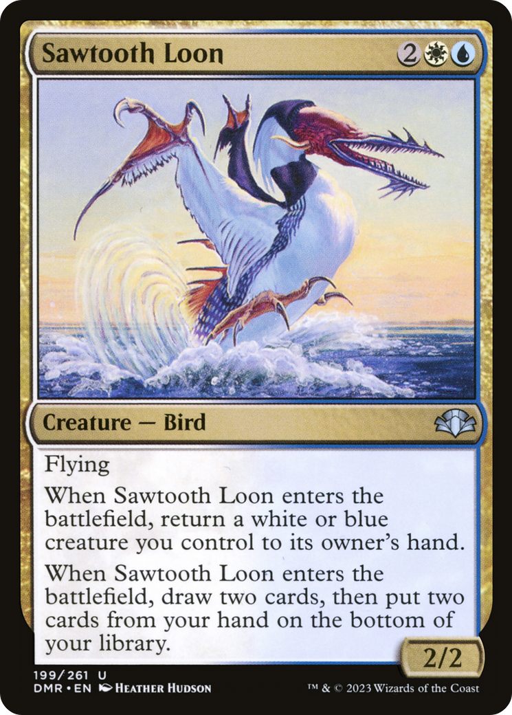 Sawtooth Loon [Dominaria Remastered] - Magic: The Gathering - Card Brawlers | Quebec | Canada |