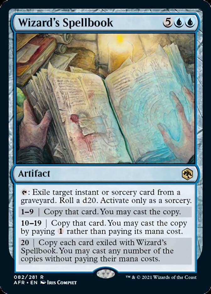 Wizard's Spellbook [Dungeons & Dragons: Adventures in the Forgotten Realms] - Magic: The Gathering - Card Brawlers | Quebec | Canada |