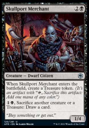 Skullport Merchant [Dungeons & Dragons: Adventures in the Forgotten Realms] - Magic: The Gathering - Card Brawlers | Quebec | Canada |