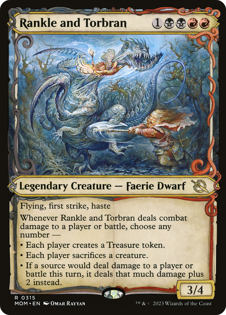 Rankle and Torbran (Showcase Planar Booster Fun) [March of the Machine] - Magic: The Gathering - Card Brawlers | Quebec | Canada |