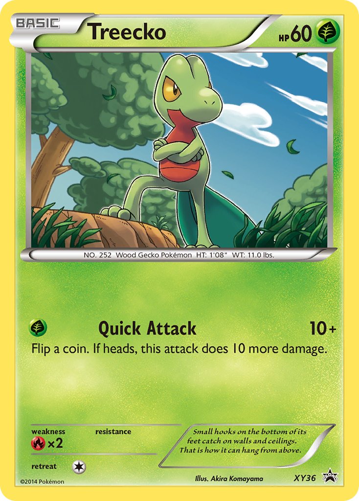 Treecko (XY36) [XY: Black Star Promos] - Pokémon - Card Brawlers | Quebec | Canada |