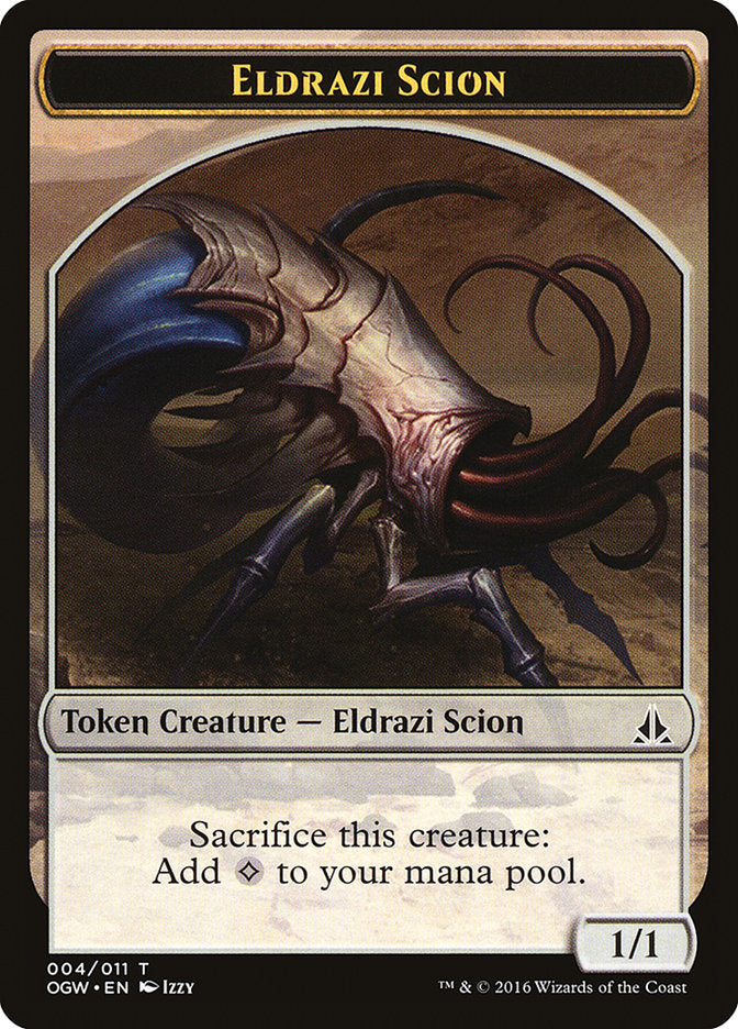 Eldrazi Scion Token (004/011) [Oath of the Gatewatch Tokens] - Magic: The Gathering - Card Brawlers | Quebec | Canada |